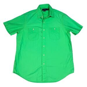 Polo Ralph Lauren Mens Size M Classic Fit Neon Green